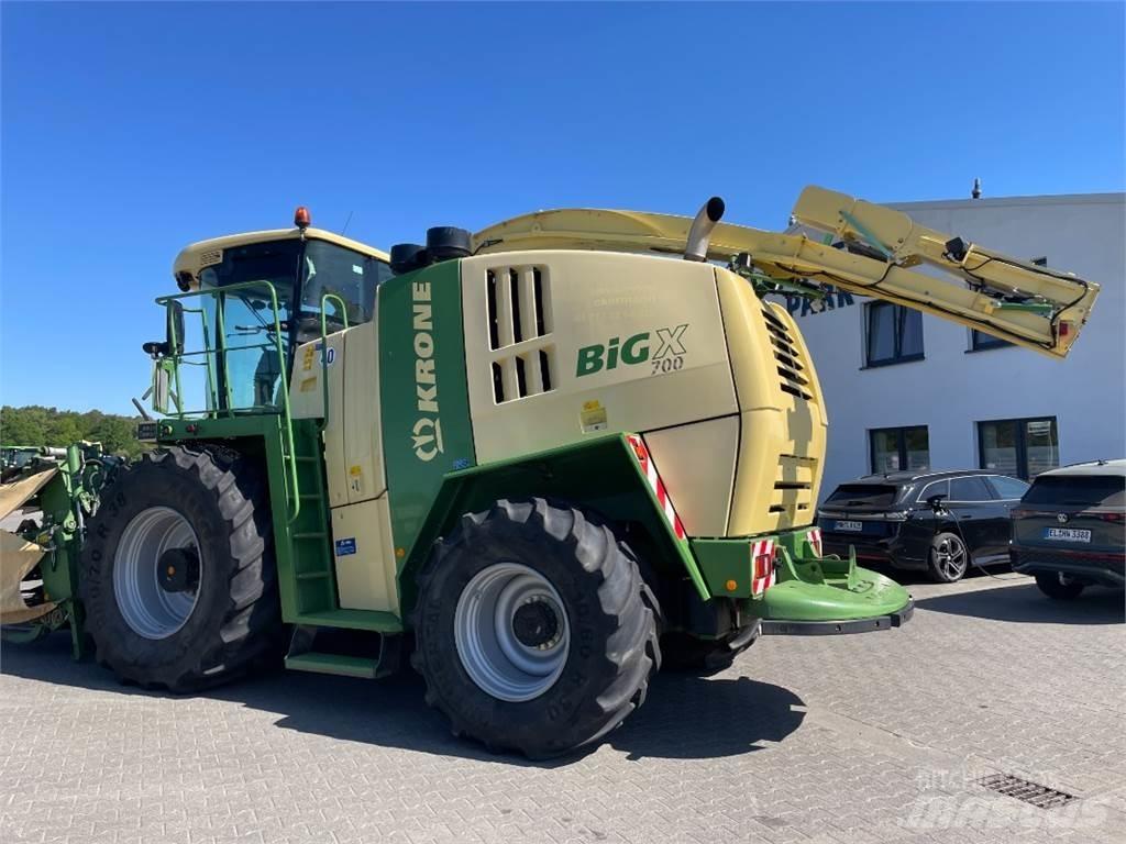 Krone BiG X 700 Zāles smalcinātāji