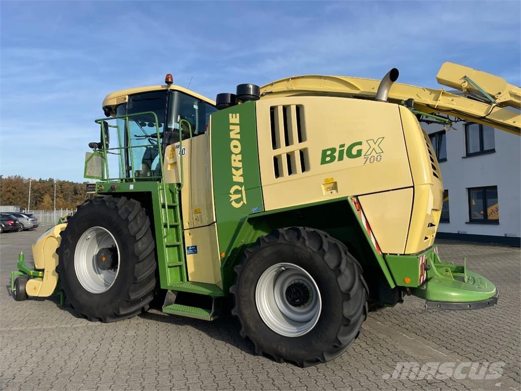 Krone BiG X 700 Zāles smalcinātāji
