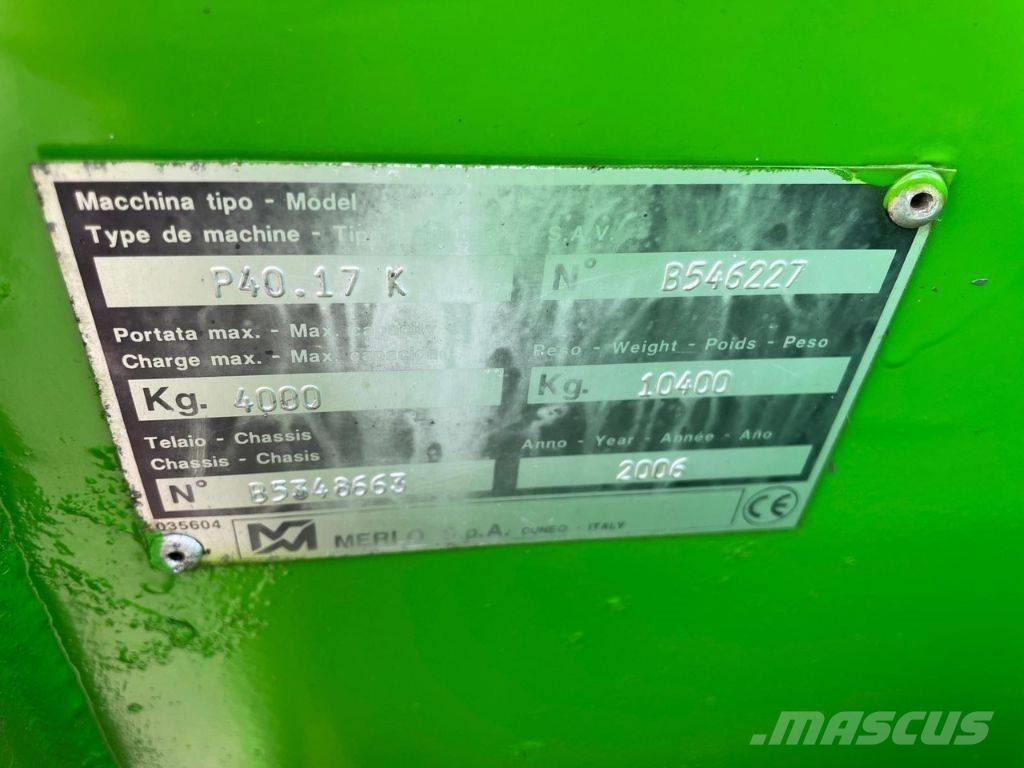 Merlo P 40.17 K Teleskopiskie manipulatori