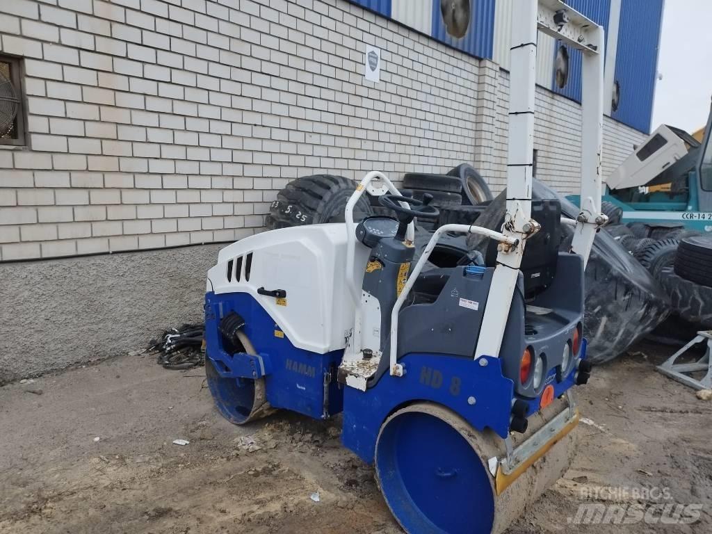 Hamm HD 8 VV Divvalču grunts veltņi