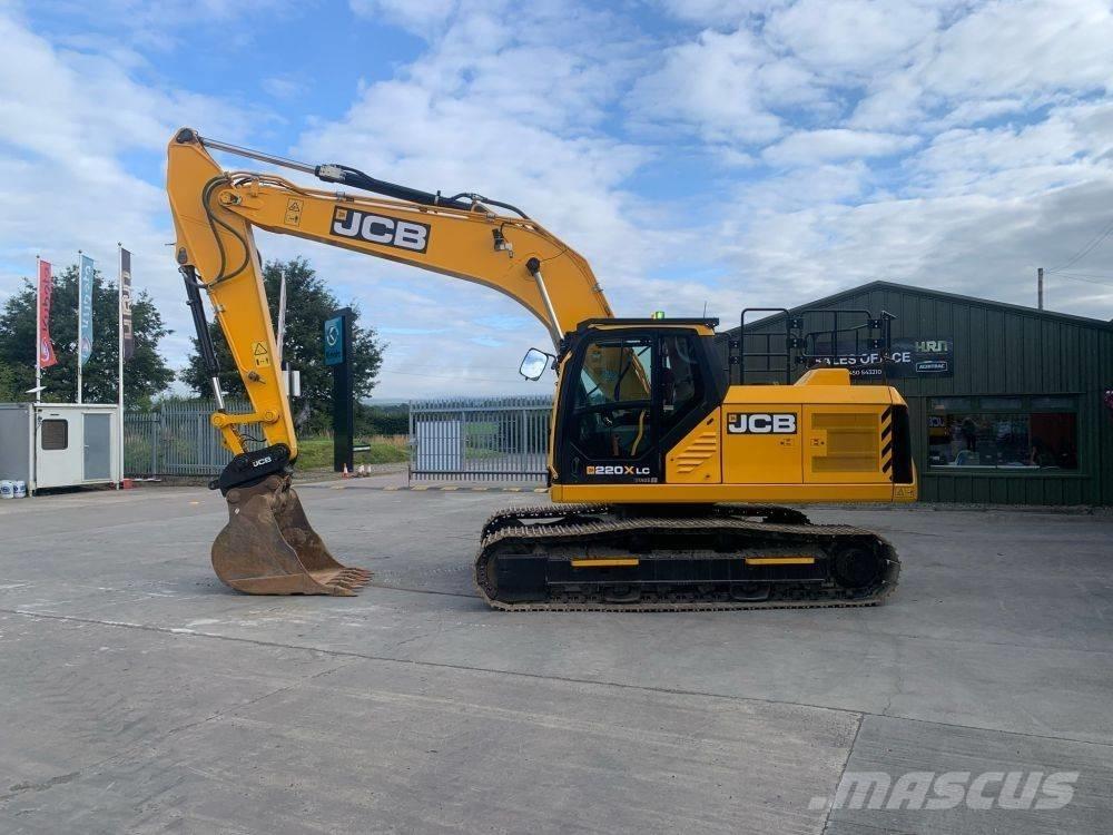 JCB 220 X LC Kāpurķēžu ekskavatori