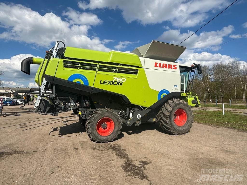 CLAAS Lexion 760 Ražas novākšanas kombaini