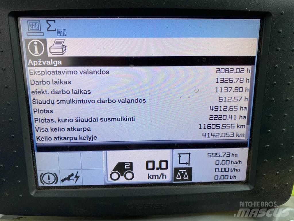 CLAAS Lexion 760 Ražas novākšanas kombaini