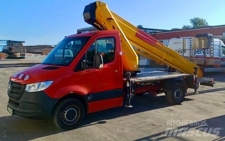 Ruthmann TB290 Pacēlāji uz automašīnas bāzes