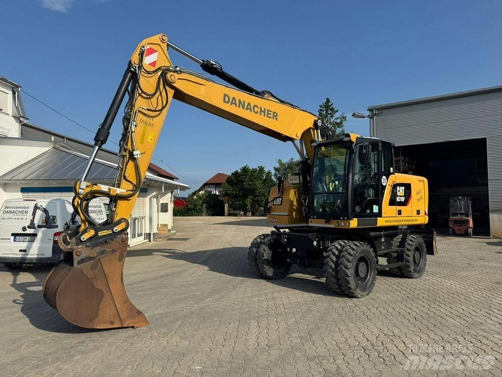 CAT M 318 F Ekskavatori uz riteņiem