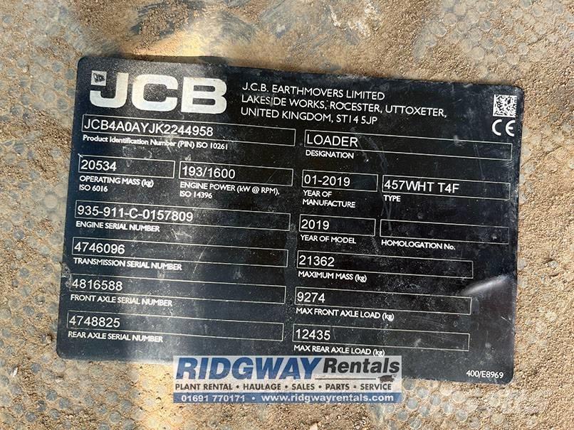 JCB 457 Iekrāvēji uz riteņiem