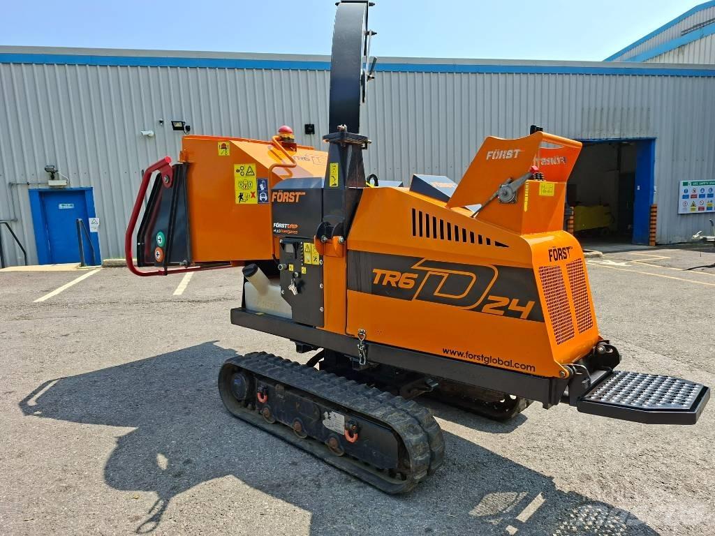 Forst TR6D Koksnes šķeldotāji
