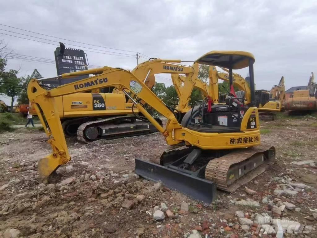 Komatsu PC40 Kāpurķēžu ekskavatori