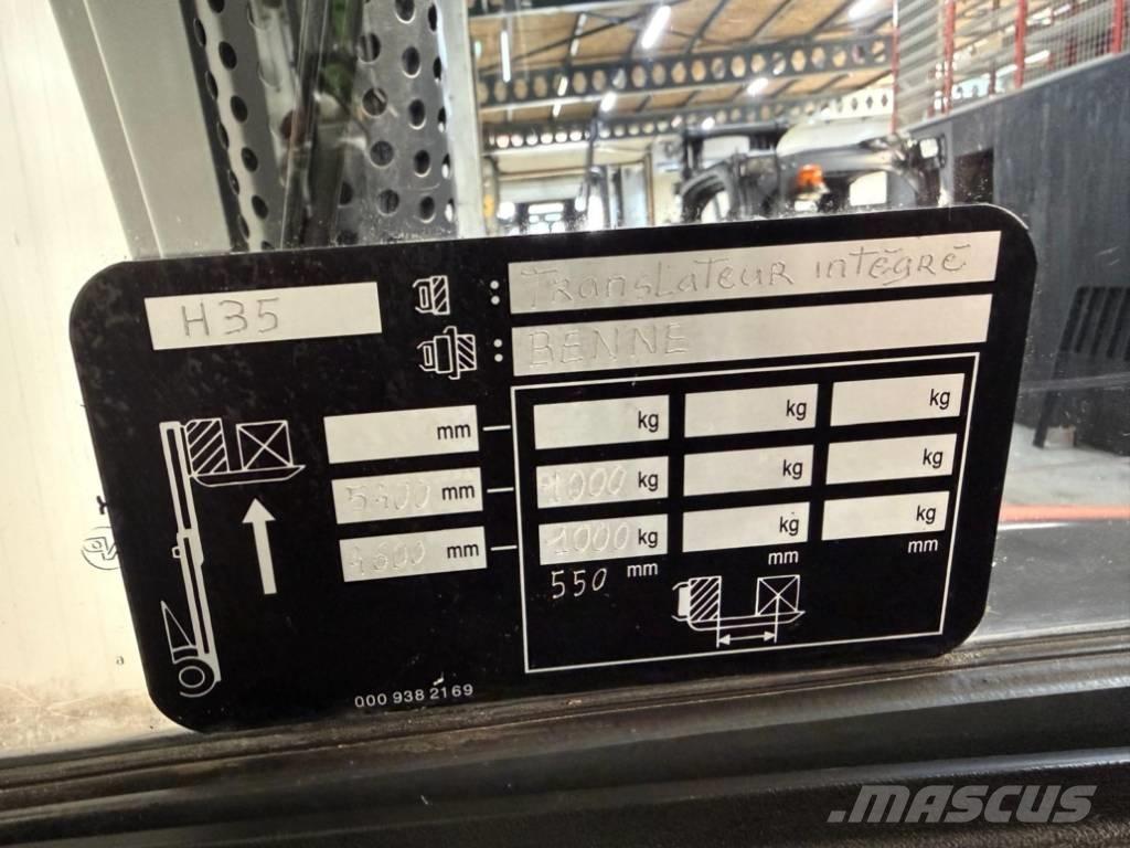 Linde H35-02 BJ LPG tehnika