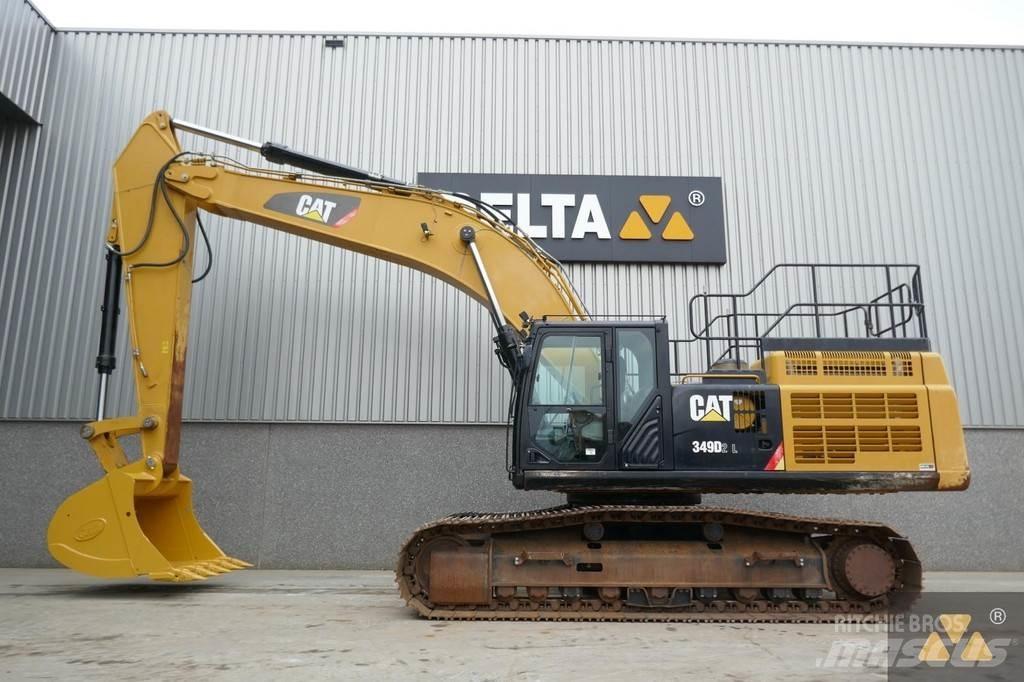 CAT 349D2L Kāpurķēžu ekskavatori