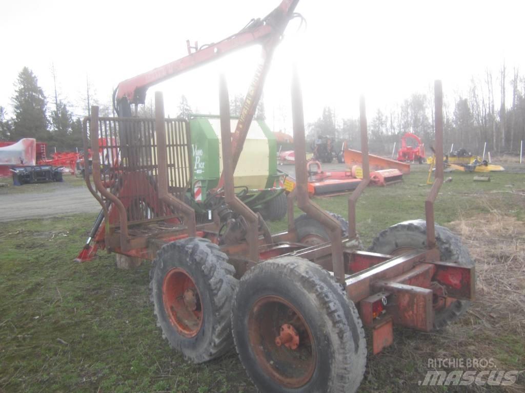 Patu 500 + Metsäkärry Meža piekabes