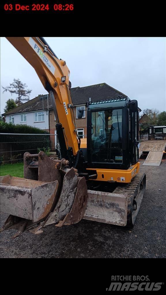 JCB 85Z-2 Vidēja lieluma ekskavatori 7 t - 12 t