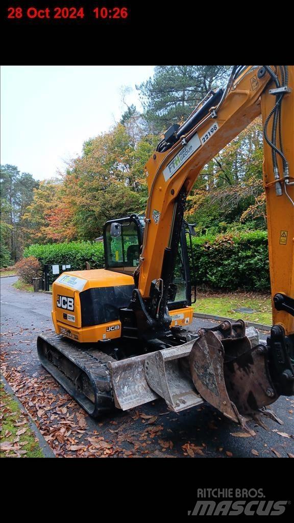 JCB 85Z-2 Vidēja lieluma ekskavatori 7 t - 12 t