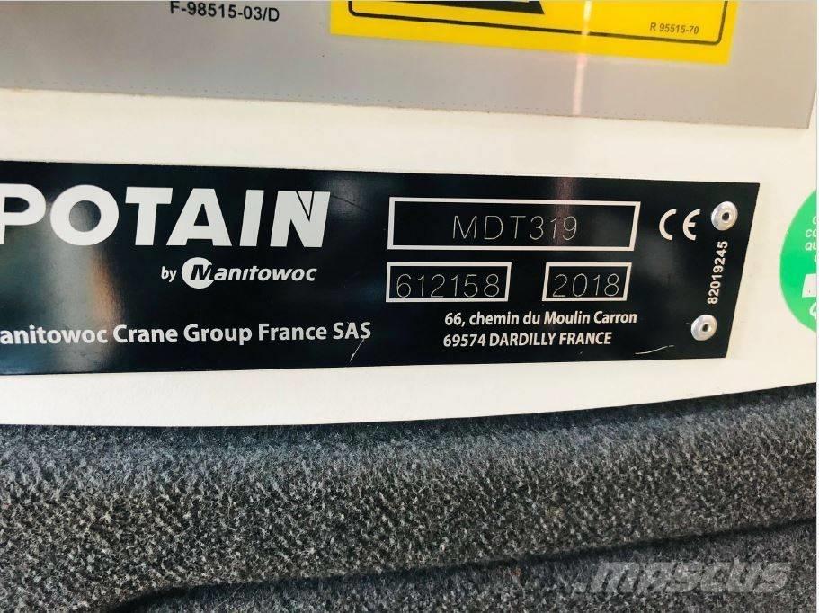 Potain MDT 319 Torņa krāni