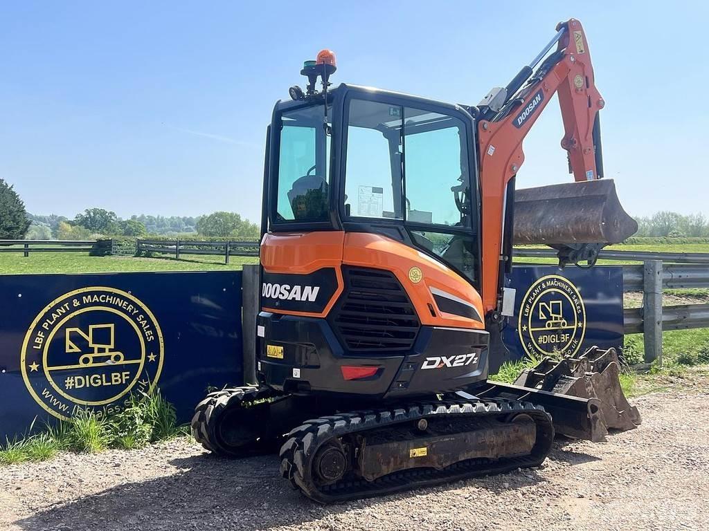 Doosan DX27Z Īpašie ekskavatori