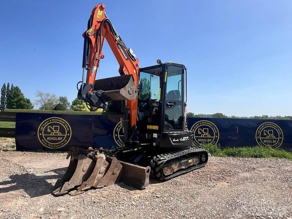 Doosan DX27Z Īpašie ekskavatori