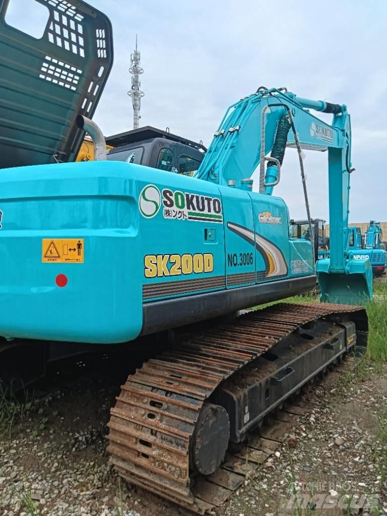 Kobelco SK 200 Vidēja lieluma ekskavatori 7 t - 12 t