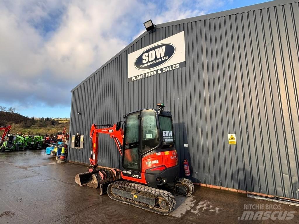 Kubota U 27-4 Mini ekskavatori < 7 t