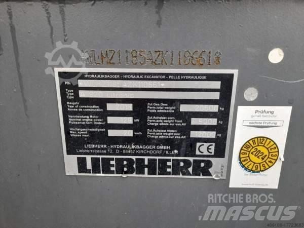 Liebherr A 920 Ekskavatori uz riteņiem
