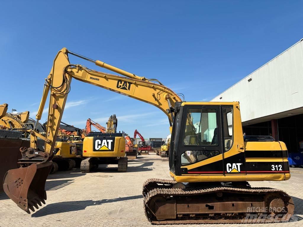 CAT 312 Kāpurķēžu ekskavatori