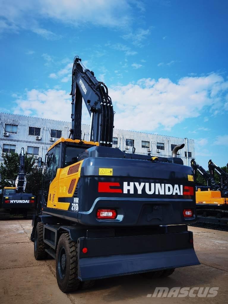 Hyundai 210W-9 Ekskavatori uz riteņiem