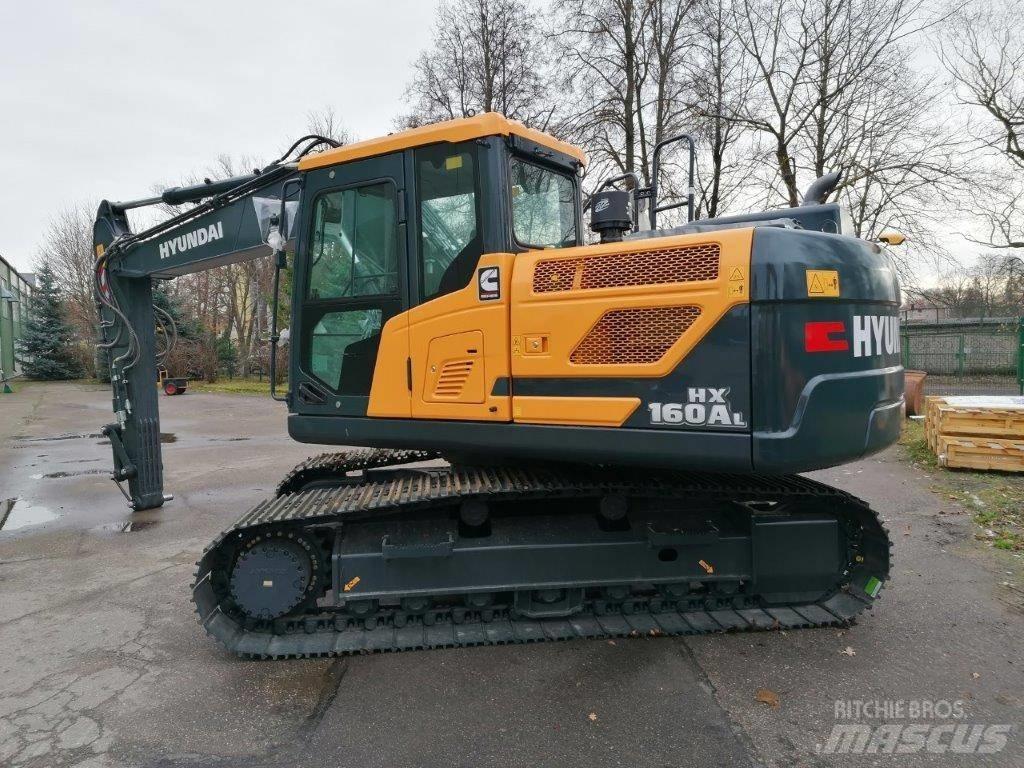 Hyundai HX160AL Kāpurķēžu ekskavatori