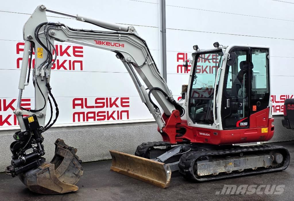 Takeuchi TB 260 Mini ekskavatori < 7 t