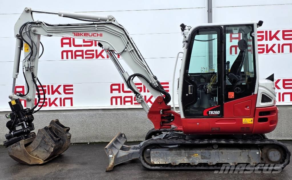 Takeuchi TB 260 Mini ekskavatori < 7 t
