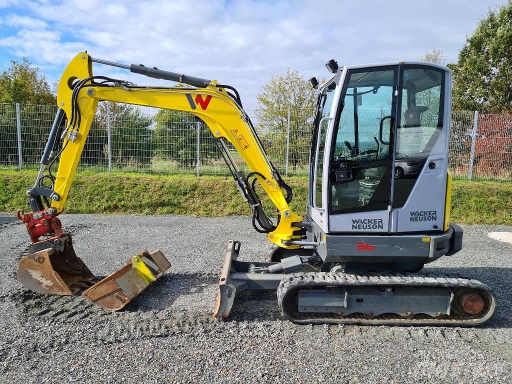 Wacker Neuson EZ36 Kāpurķēžu ekskavatori