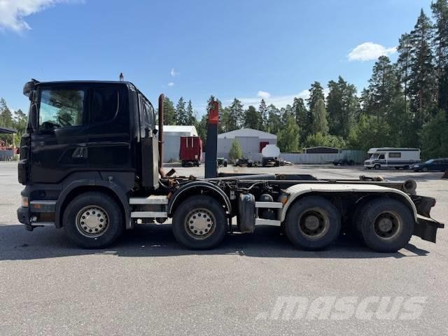 Scania R 500 Treileri ar āķi