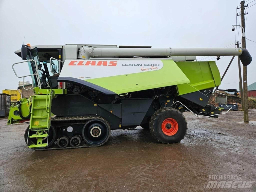 CLAAS Lexion 580TT Ražas novākšanas kombaini
