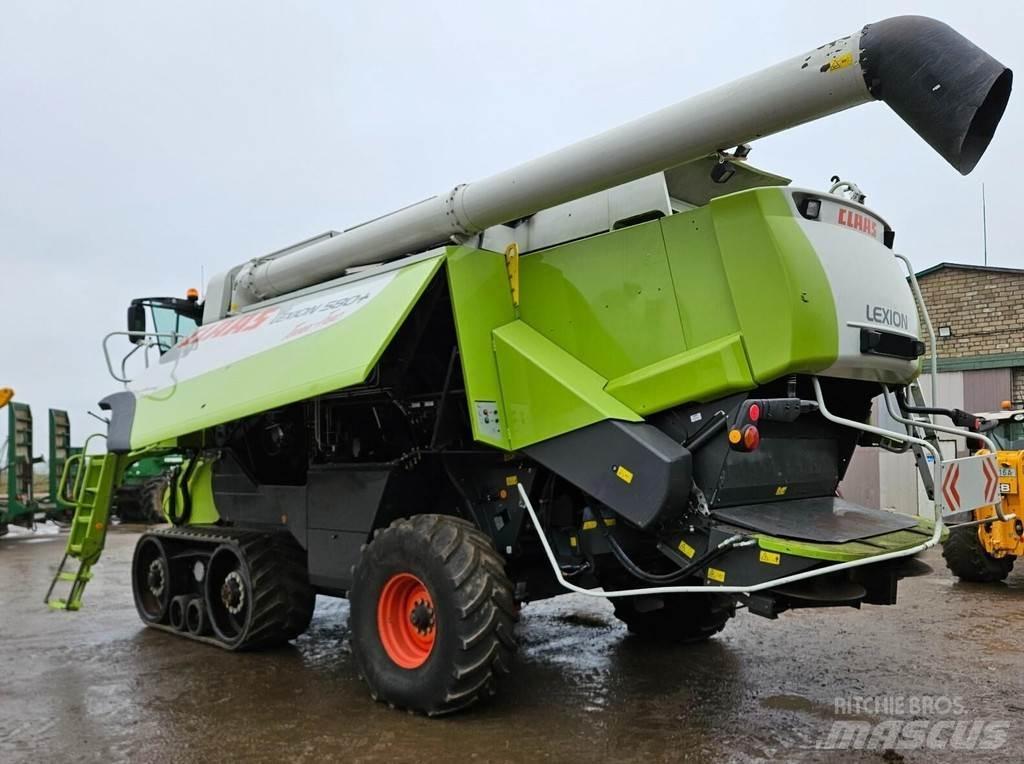 CLAAS Lexion 580TT Ražas novākšanas kombaini