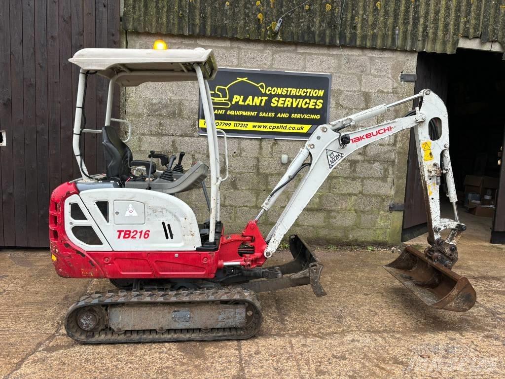 Takeuchi TB 216 Mini ekskavatori < 7 t