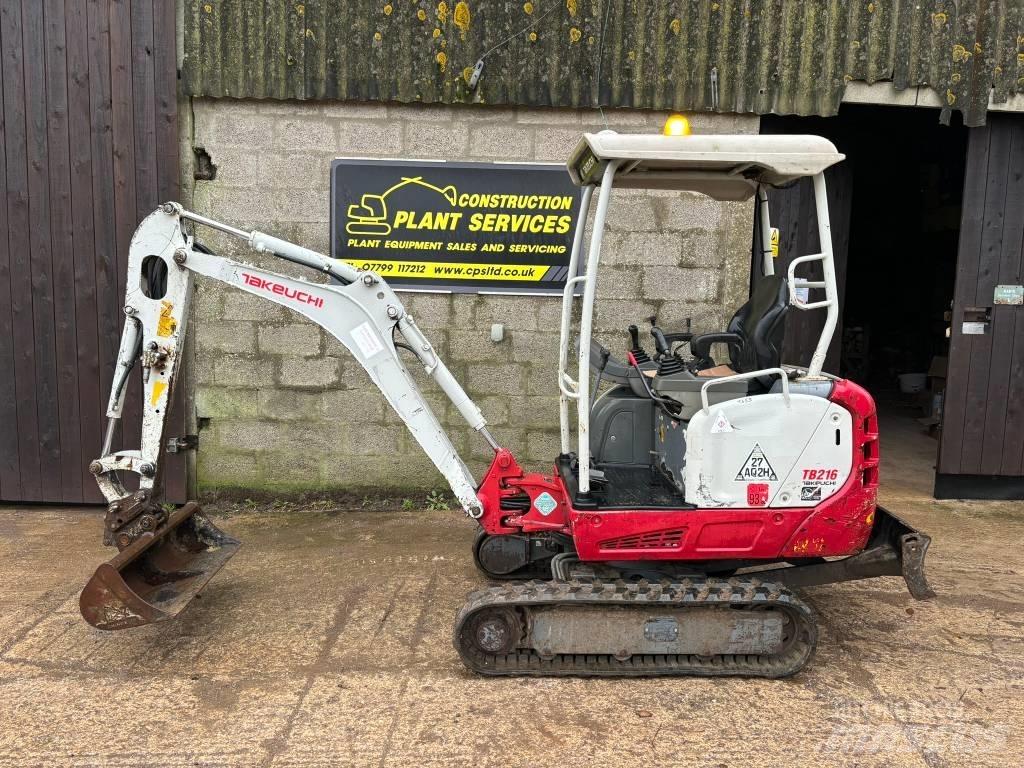 Takeuchi TB 216 Mini ekskavatori < 7 t