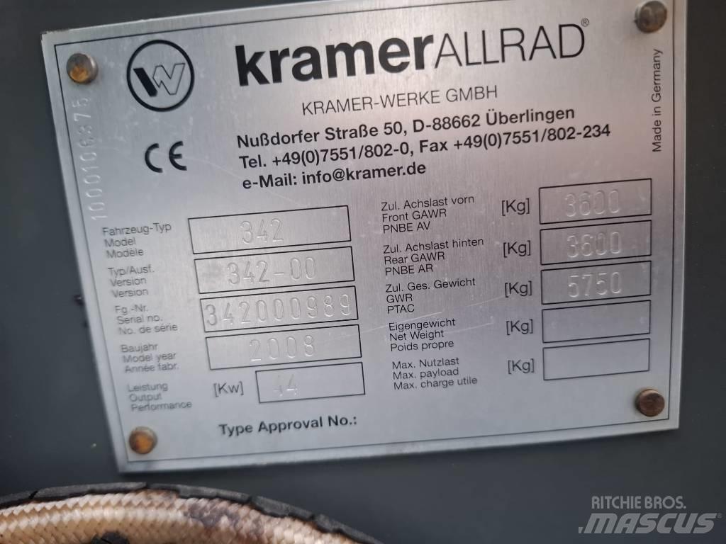 Kramer 380 Iekrāvēji uz riteņiem
