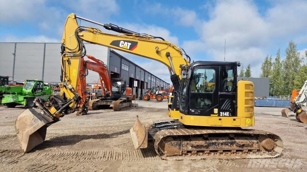 CAT 314E LCR Kāpurķēžu ekskavatori