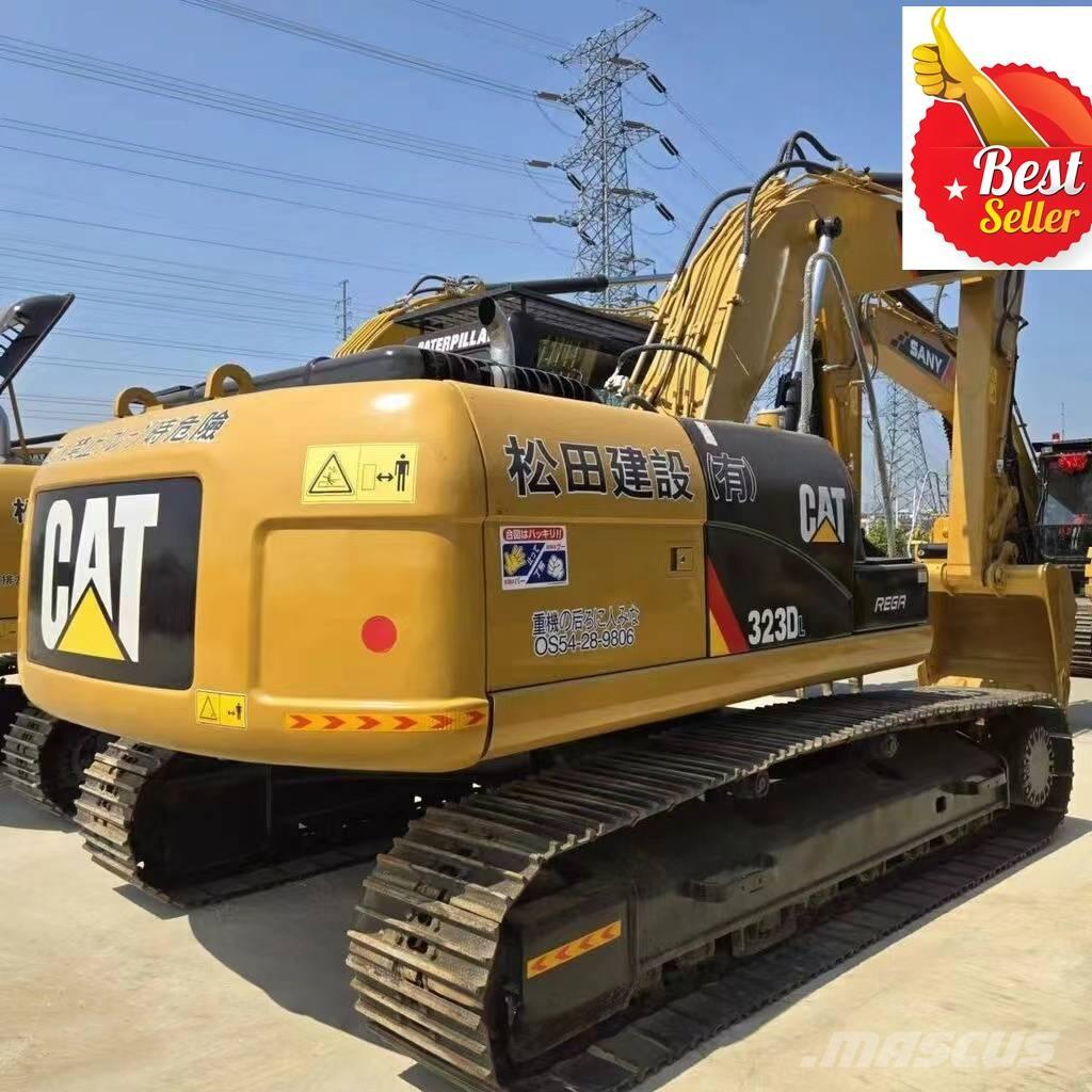 CAT 323 D L Kāpurķēžu ekskavatori