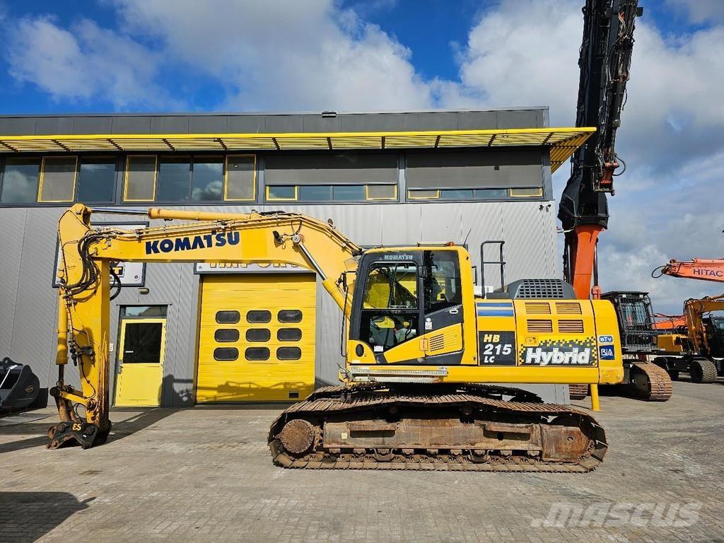 Komatsu HB215LC-2 Kāpurķēžu ekskavatori