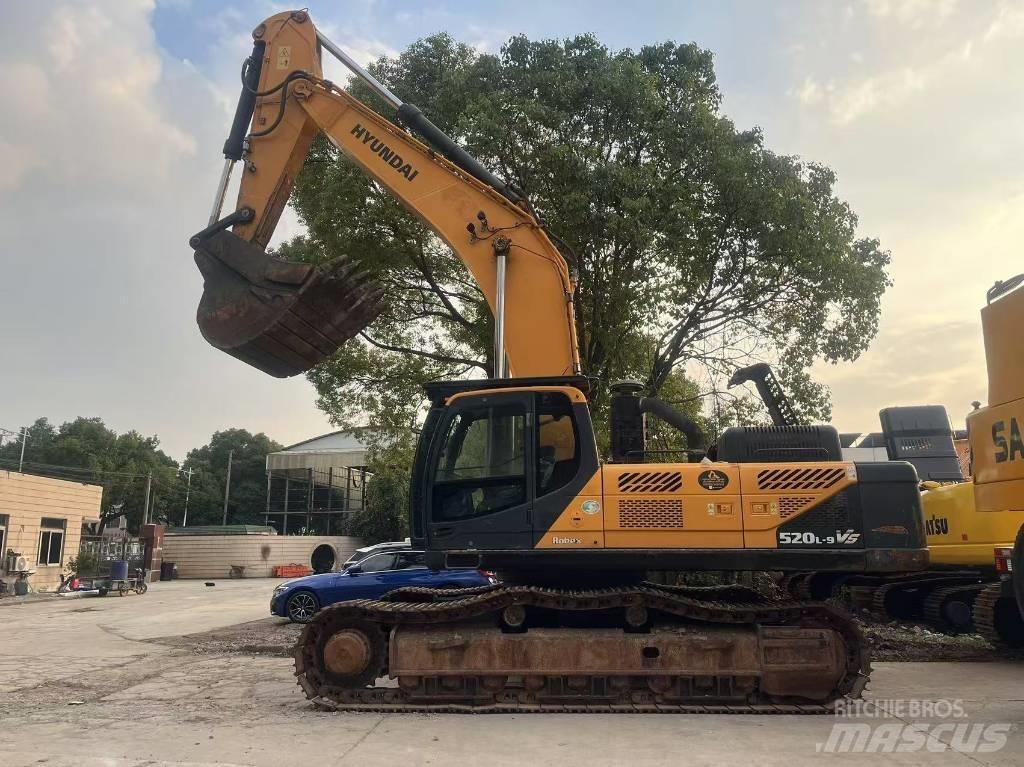 Hyundai R520L-9VS Kāpurķēžu ekskavatori