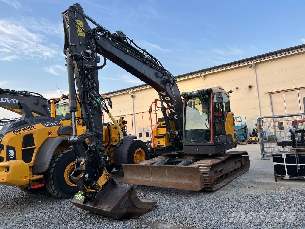Volvo ECR145EL Kāpurķēžu ekskavatori