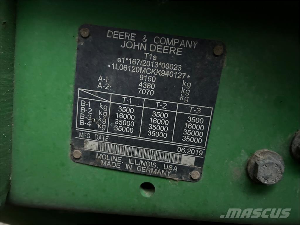 John Deere 6120M Traktori