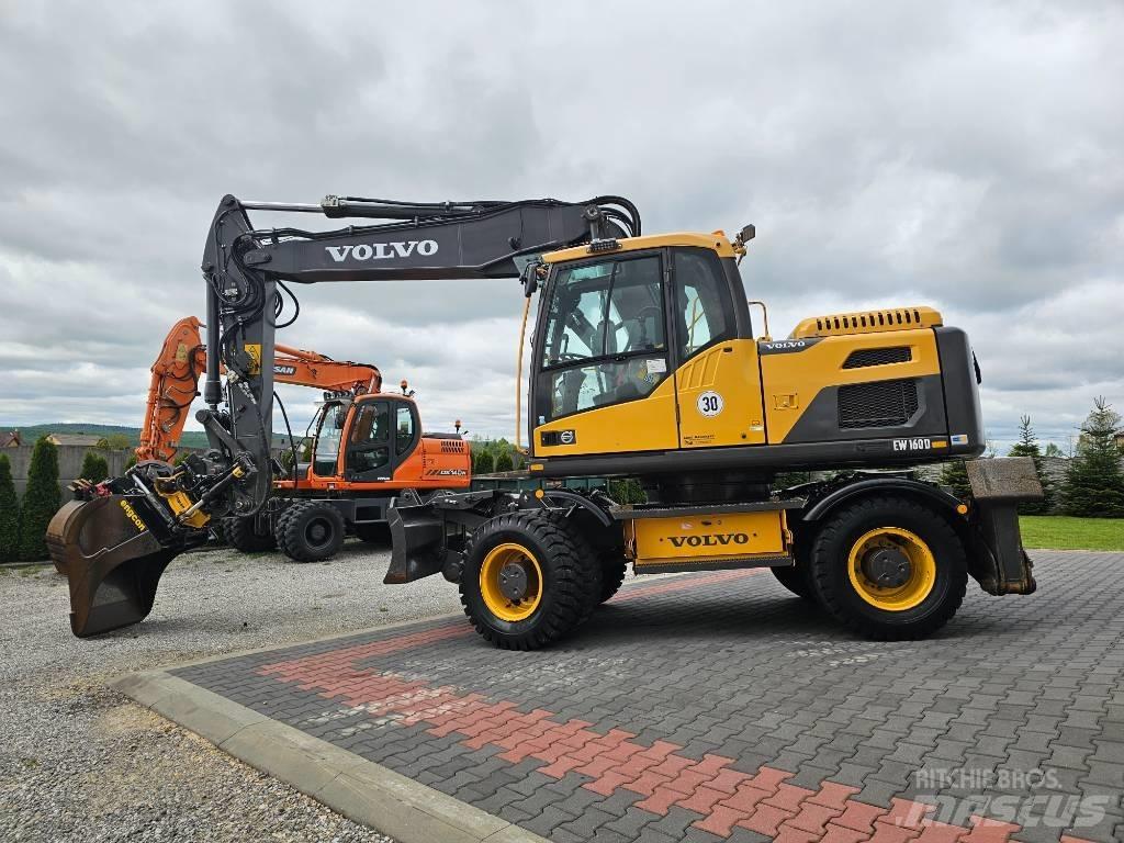 Volvo EW 160 D Ekskavatori uz riteņiem