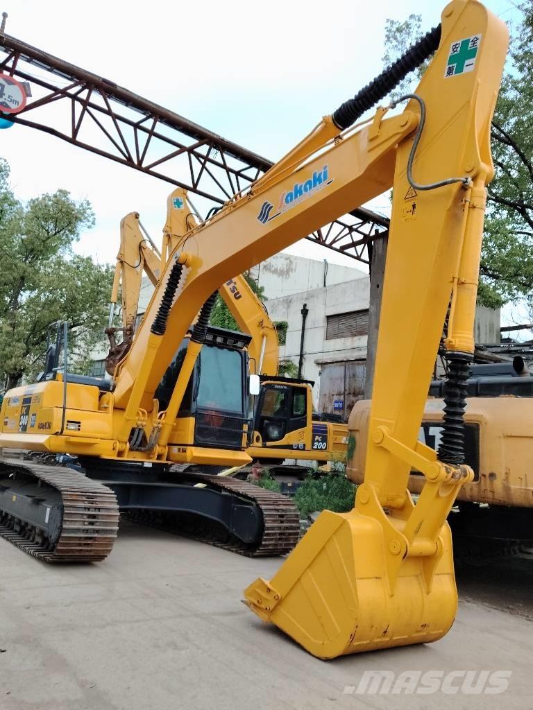 Komatsu PC 240 Kāpurķēžu ekskavatori