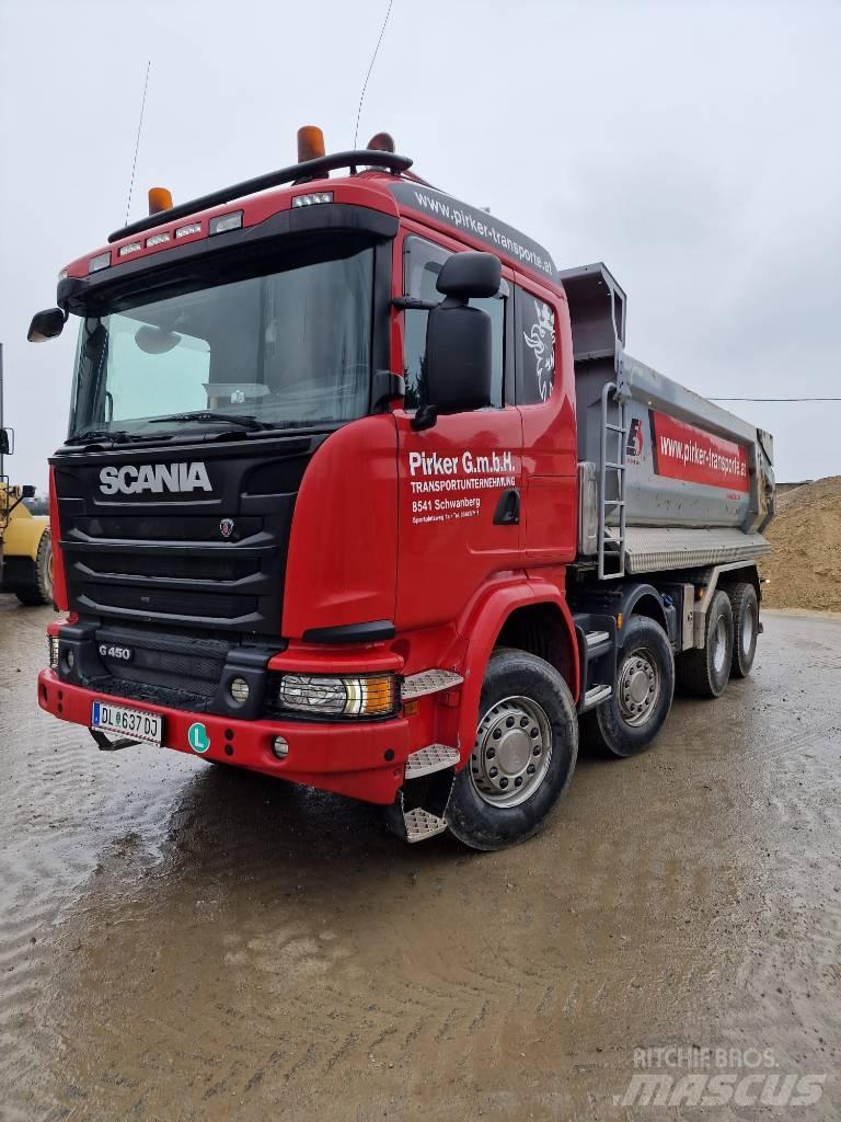 Scania G 450 Pašizgāzējs