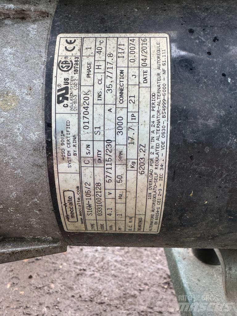  Mecc Alte 4KVA Benzīna ģeneratori