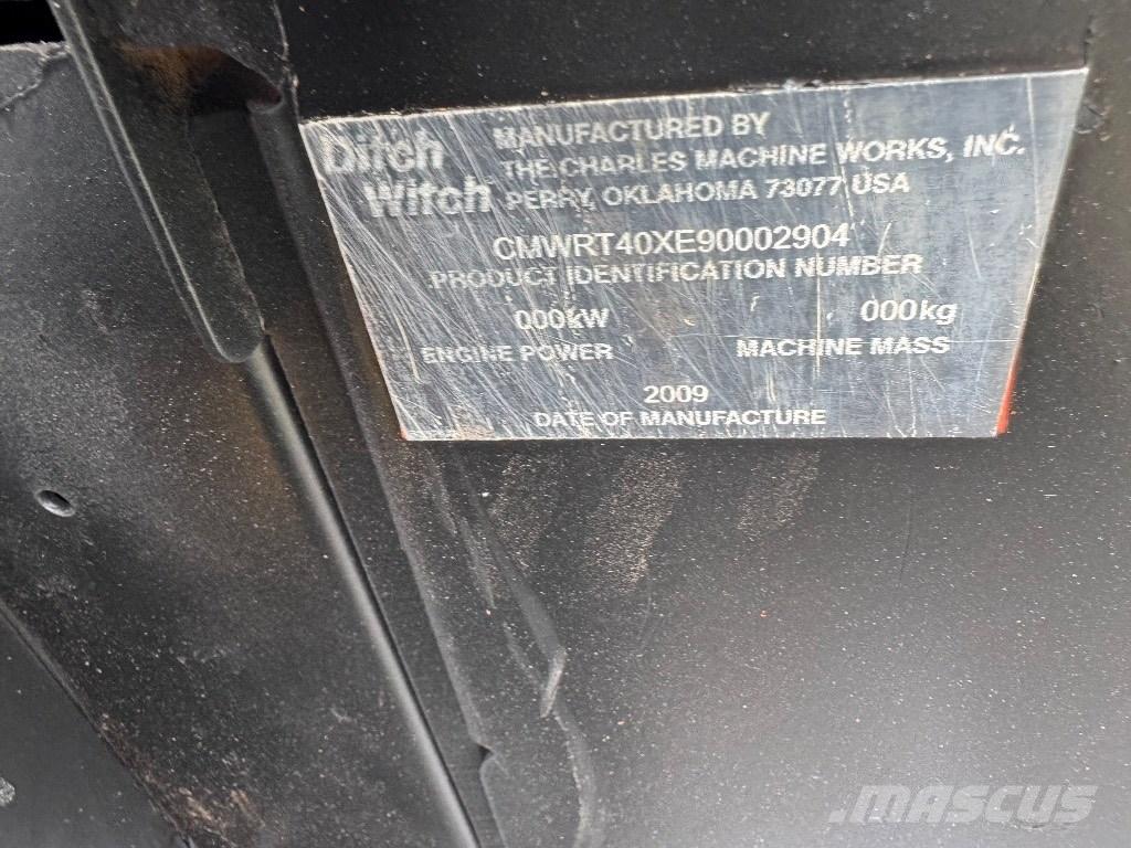 Ditch Witch RT 40 Tranšeju racēji