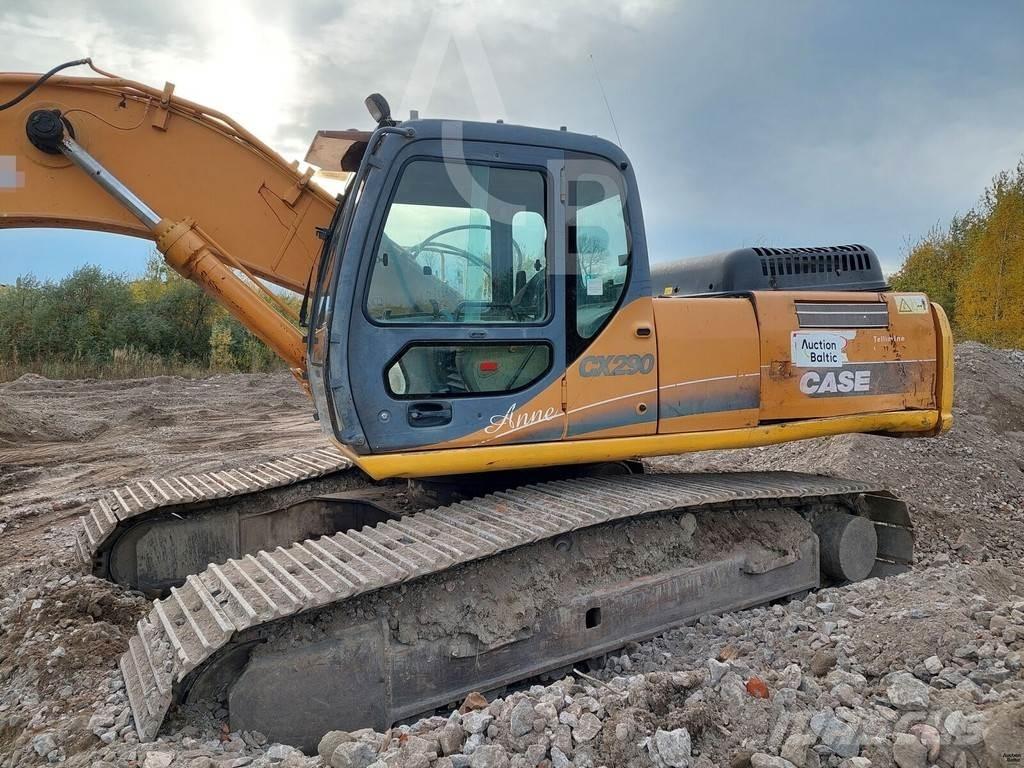 CASE CX 290 Kāpurķēžu ekskavatori