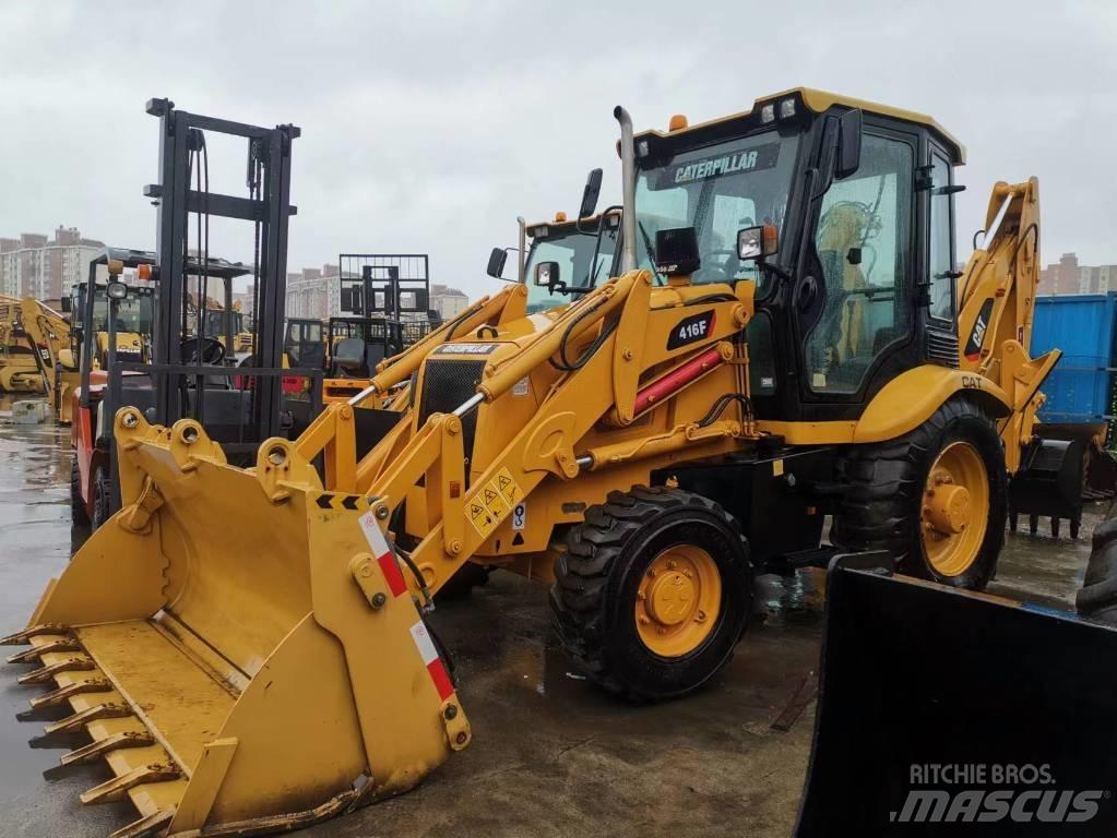 CAT 416f Ekskavatori-iekrāvēji