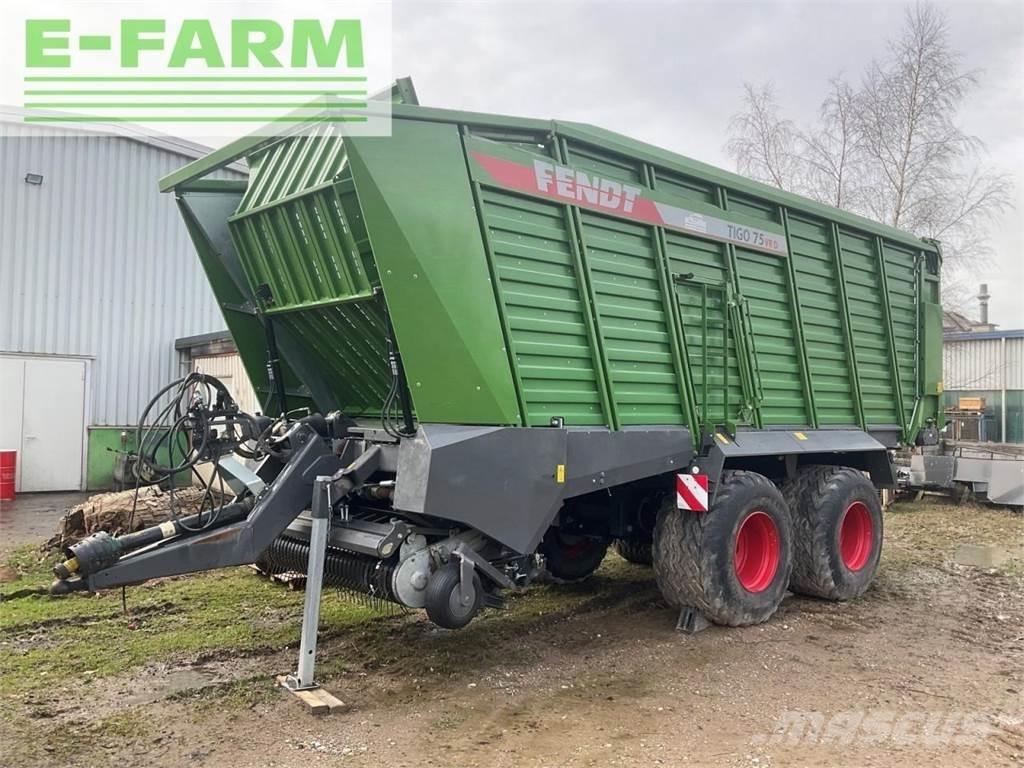 Fendt tigo 75 vr Citas piekabes