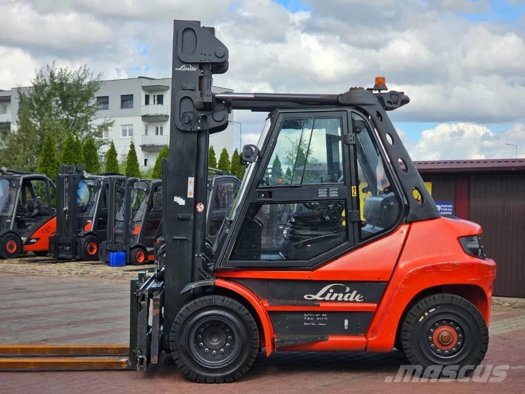 Linde H80D-02 Tehnika ar dīzeļa dzinēju